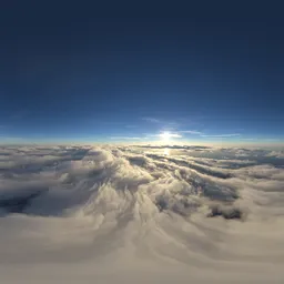 Aerial Cloudscape Sky