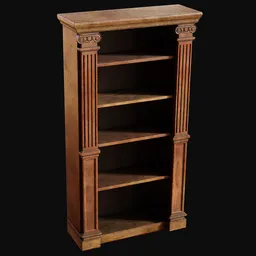 Victorian Parlor Bookcase