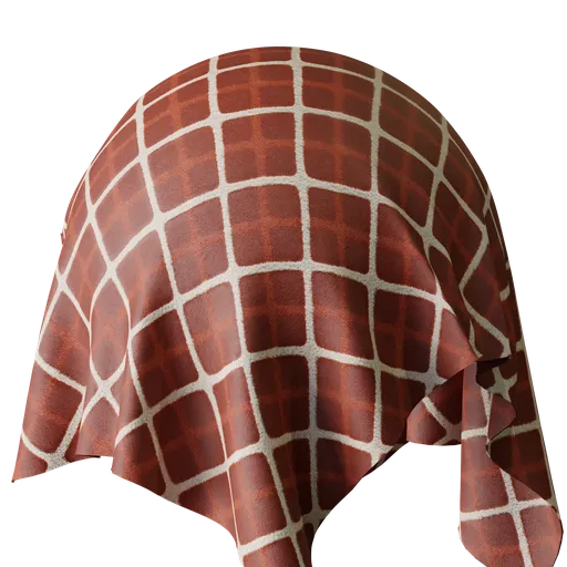 Geometric Orange Jacquard