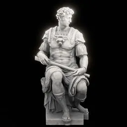 statue of Guiliano de medici