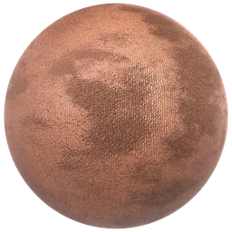 Velvet Dusty Orange Fabric