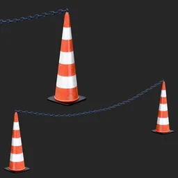 Street Cone Barrier