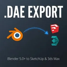 DAE (Collada) Exporter (Blender 5.0+ Compatible)