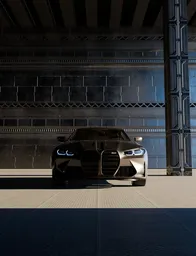 Cinematic BMW M4 Industrial Garage