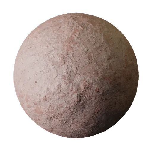 Rose Pink Limestone Rock