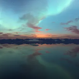 Night Aurora Twilight Sky