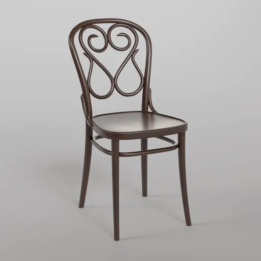 4 Chair B112 - Dark Chocolate