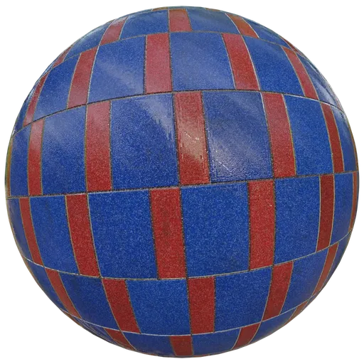 Blue red Tiles