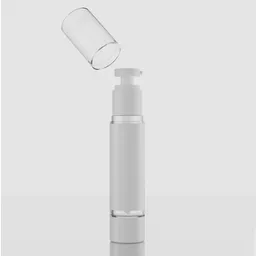 E commerce Sunscreen bottle white bg setup