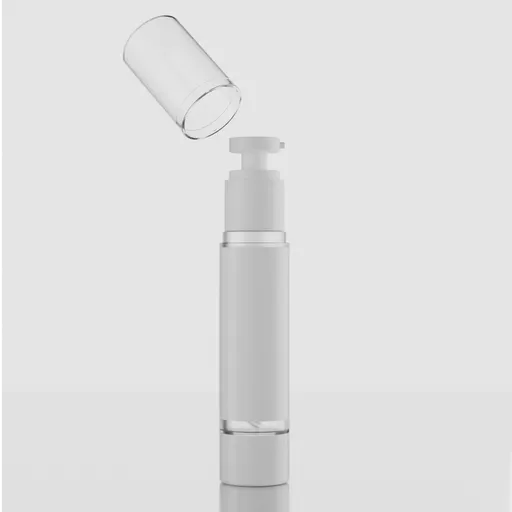 E commerce Sunscreen bottle white bg setup