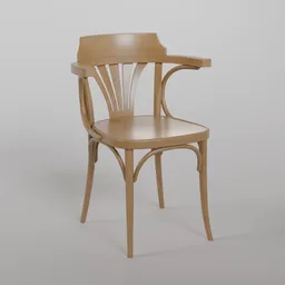 25 Armchair B116 - Honey