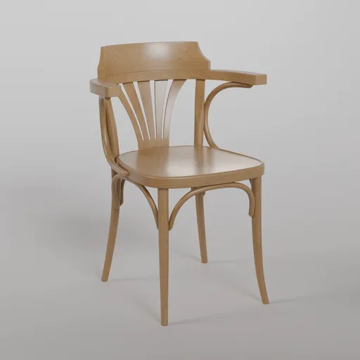 25 Armchair B116 - Honey