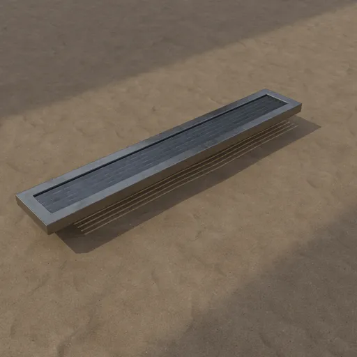 Sci-Fi Industrial Air Vent Cover