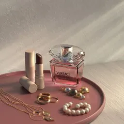 Scene of Perfume and ring