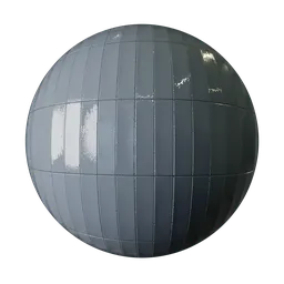 Dark Concave Wall Tiles