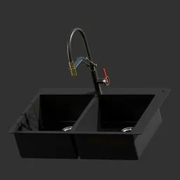 Sink S71 S712-F765  GS BK