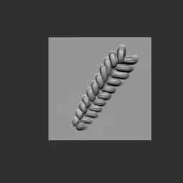 NS Stylized female braid surface