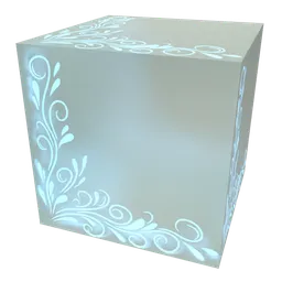 Frosted Ornament Glass (Customizable)