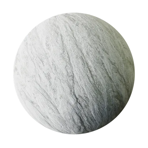 Light Travertine White Marble