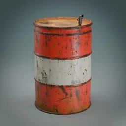 Weathered Outpost Barrel