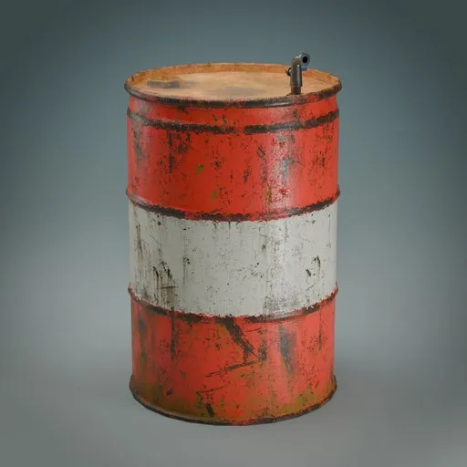Weathered Outpost Barrel