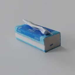Facial Tissue | 3D Scan