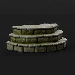 Stone Stairs Steps Grey