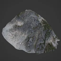 Rocky Mountain Side Photoscan