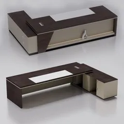 Executive office desk