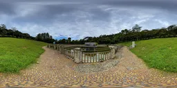 Cloudy day by the lake
