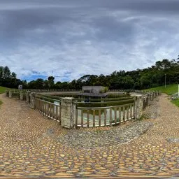 Cloudy day by the lake