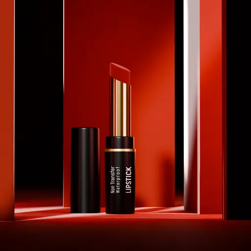 Lipstick red theme product mockup