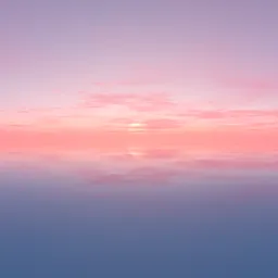 Colorful Cloudy Sunset Sky