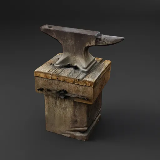 Blacksmith Anvil Block