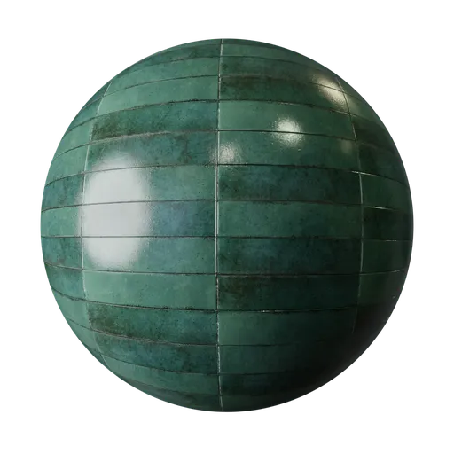 Klinker Tiles Forest Green