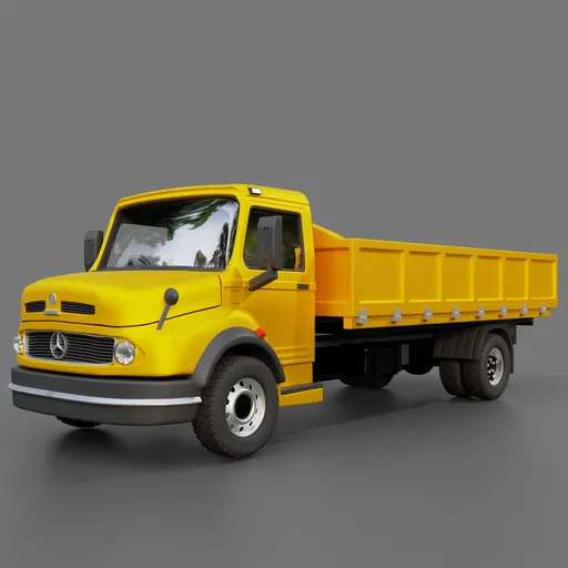 Mercedes-Benz LAK 710 Flatbed Truck