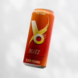 Blood Orange Beverage Can