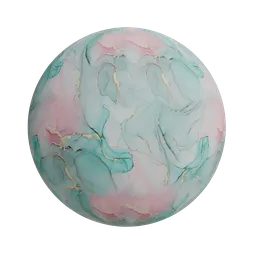 Abstract fluid marble wallpaper