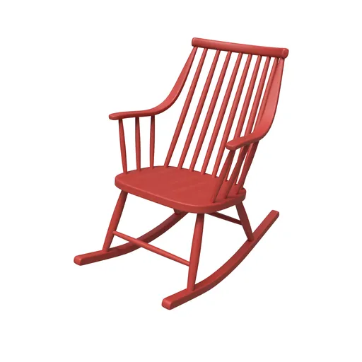 Grandessa Rocking Chair - Red