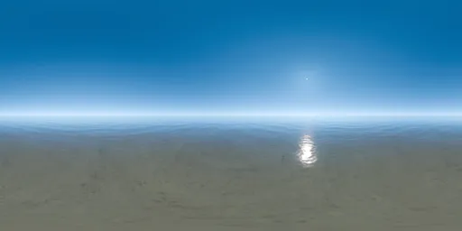 Sky Horizon Pure Blue