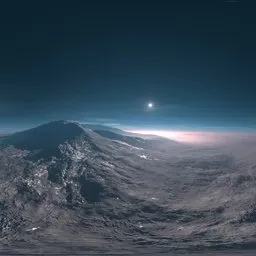 Sci-fi Planet Landscape