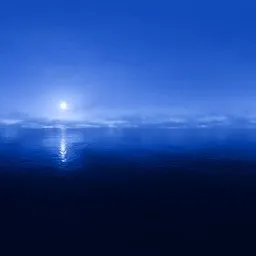 Low Horizon Ocean Clouds