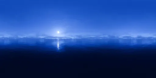 Low Horizon Ocean Clouds