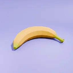 Lowpoly Banana