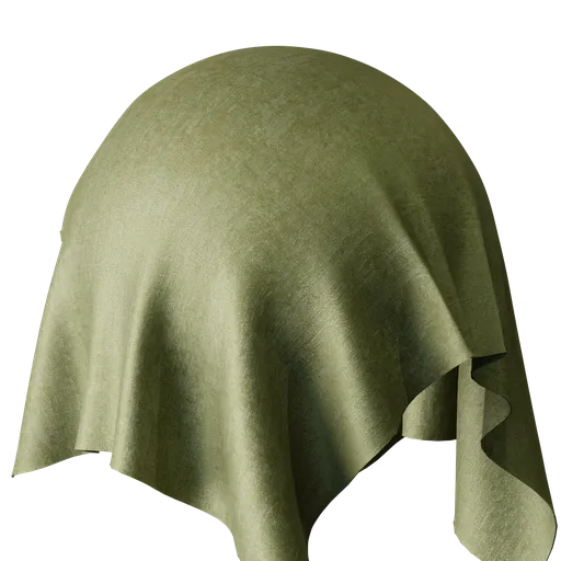 Plain Green Chenille