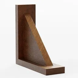 Oak Bookend