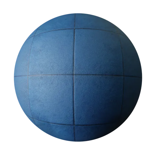Realistic paving brick PBR texture for 3D Blender scenes, high-quality material for walkway and pavement modeling.