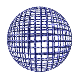 Blue Wire Mesh