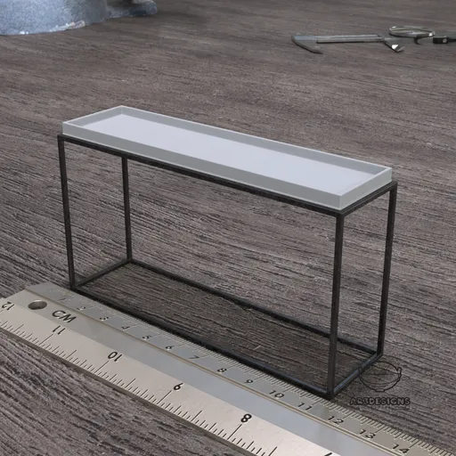 Miniature TrayTop Console Table
