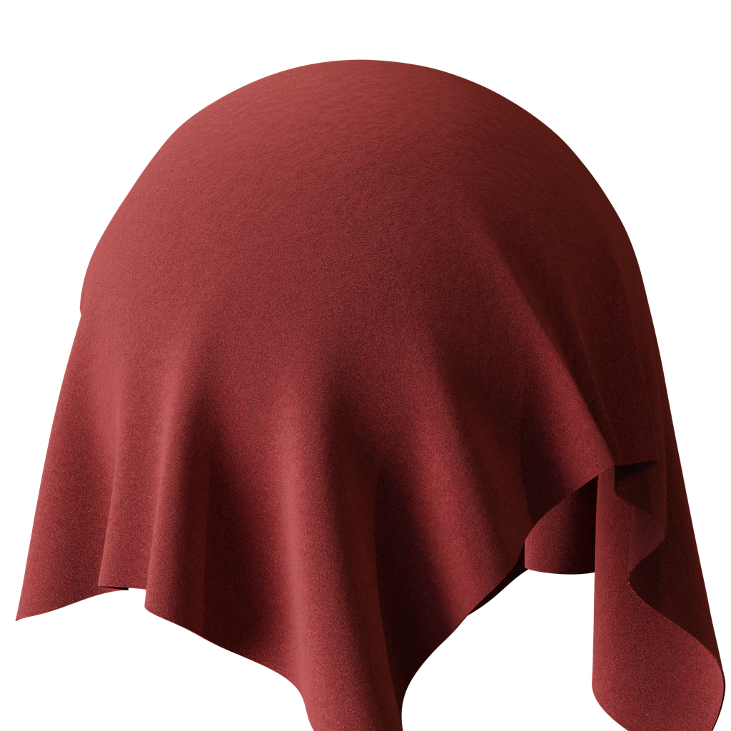 BlenderKit | Download the FREE Red Fabric material